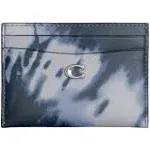 Coach Women's Essential Card Case with Tie-Dye Print