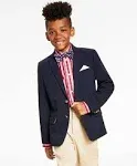 Tommy Hilfiger Boys 8-20 Alexander Bi-Stretch Blazer, Navy Blue