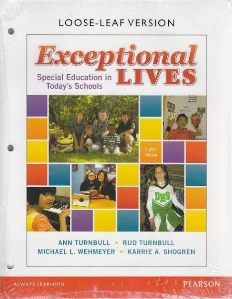 Exceptional Lives: Special Education in Today's Schools