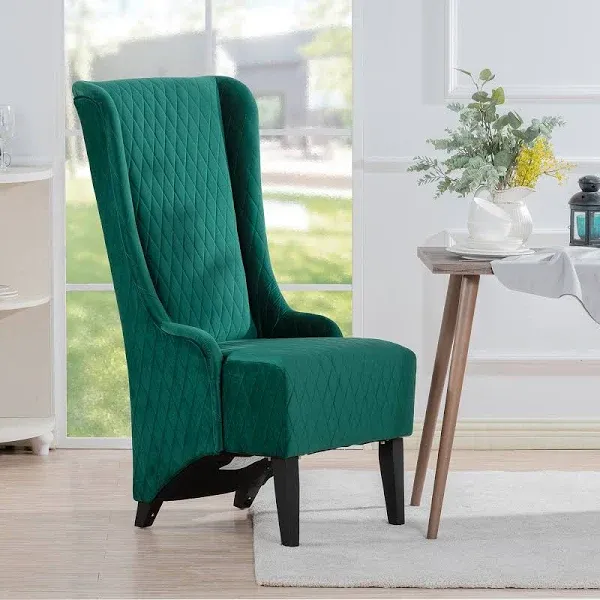 23.03" Wingback Chair with High Backrest