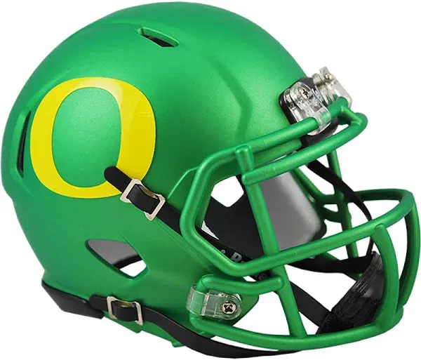 Riddell Oregon Ducks Apple Green Speed Mini Helmet