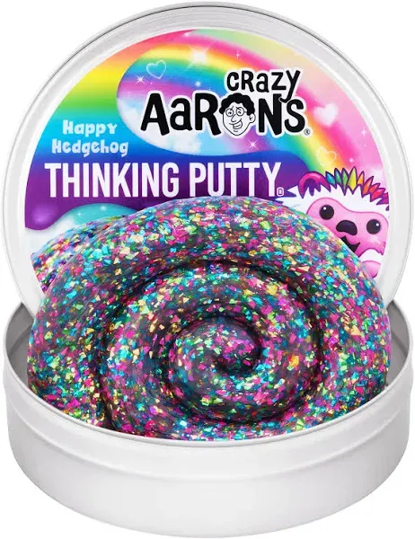 Crazy Aaron's Happy Hedgehog Thinking Putty