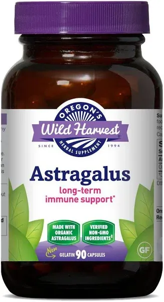 Oregon's Wild Harvest Astragalus Capsules