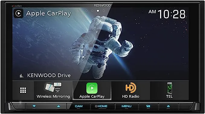 Kenwood Excelon DDX9907XR 6.8" DVD CarPlay Receiver