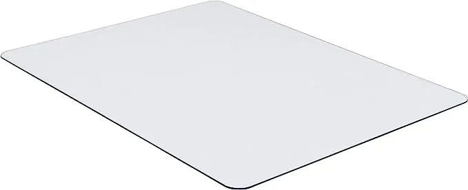 Lorell Tempered Glass Multi-Surface Chair Mat, 36"