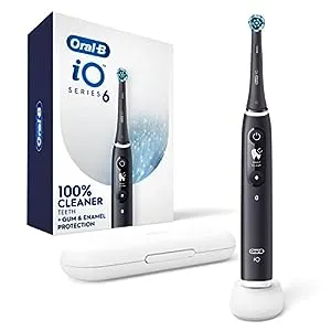 Oral-B IO Series 6 Toothbrush, Rechargeable, Black Lava