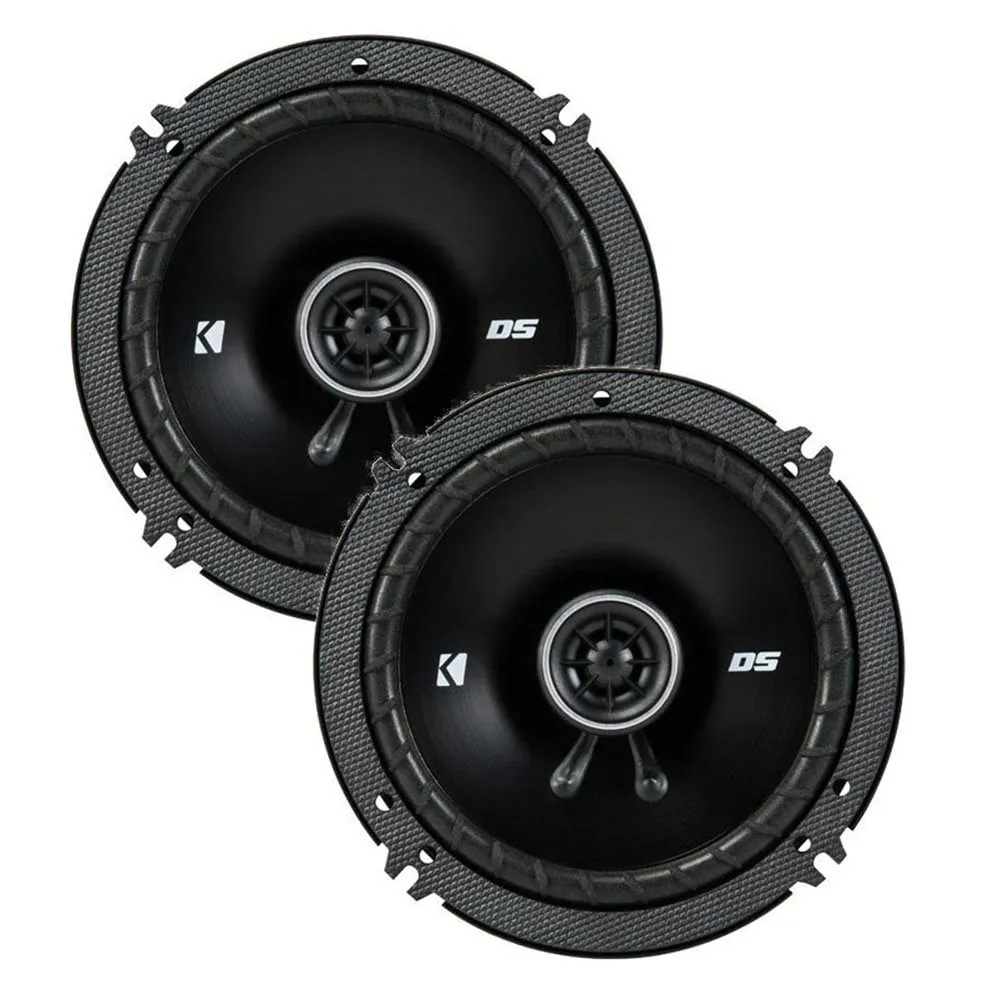 Pair Kicker 43DSC6504 DSC650 6.5" 240 Watt 2-Way Car Stereo Speakers 4-Ohm DS650