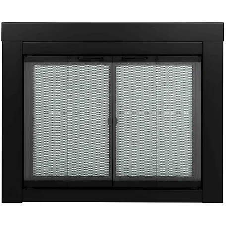 Pleasant Hearth Ascot Fireplace Glass Door