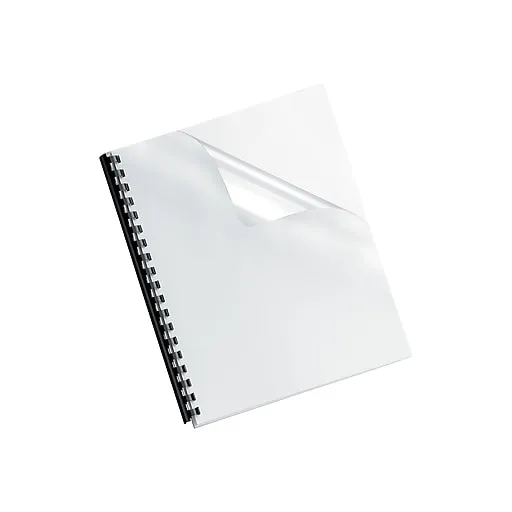 Fellowes Crystals Clear Binding Covers