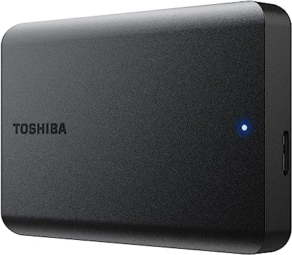 Toshiba Canvio Basics 4TB Portable External Hard Drive USB 3.0, Black - HDTB540XK3CA