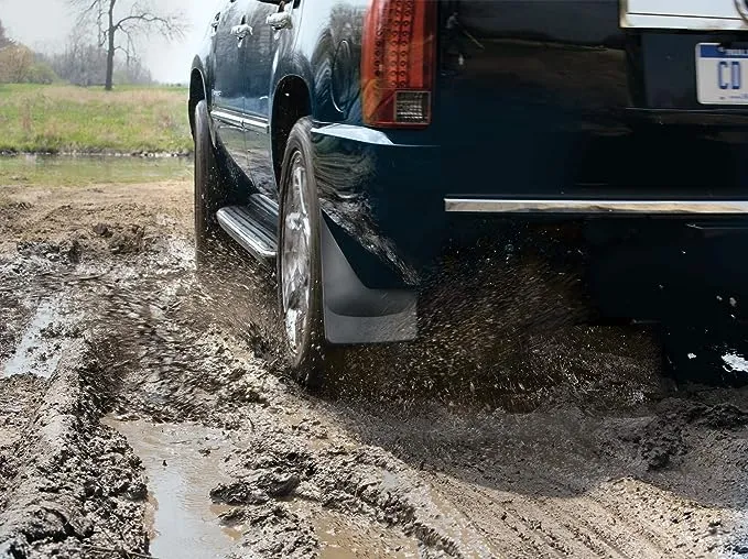 WeatherTech 19+ Ram Truck 2500/3500 No Drill Mudflaps - Black