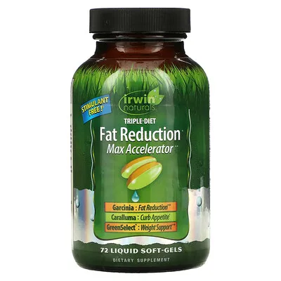 Irwin Naturals Triple-Diet Fat Reduction Dietary Supplement, 72 count