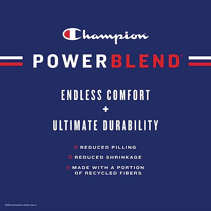 Champion Men's Sweatpants, Powerblend, Fleece, Open-bottom Sweatpants (Reg. Or Big & Tall)