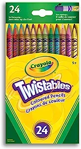 Crayola 24 Twistables Colored Pencils