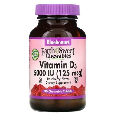 Earth Sweet Chewables Vitamin D3 5000 IU