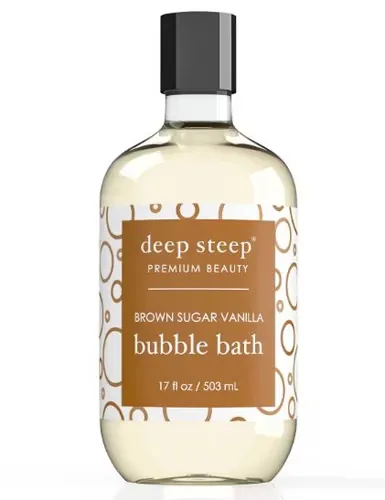 Deep Steep Bubble Bath, 17 oz (Brown Sugar Vanilla)