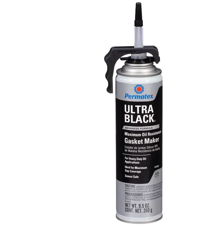 Permatex Ultra Black RTV Silicone Gasket Maker, 9.5 oz, 85080