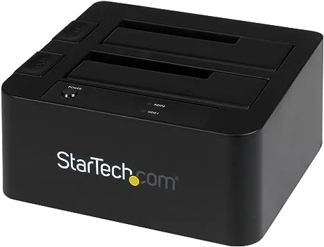 StarTech USB 3.0 Dual Hard Drive Docking Station SATA