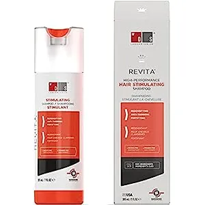 Revita Shampoo für dünner werdendes Haar von DS Laboratories – Volumengebendes, verdickendes Shampoo für Männer und Frauen, unterstützt das Haarwachstum, Haarstärkung, sulfatfrei, 205 ml – Verpackung