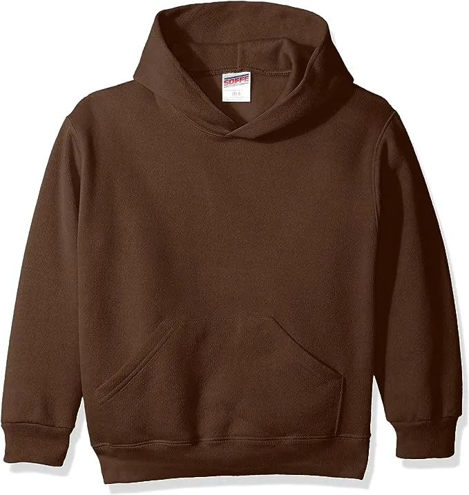 MJ Soffe Big Boys' Basic Hooded Sweatshirt