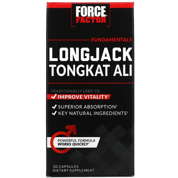 Force Factor Fundamentals Longjack Tongkat Ali (30 ct)