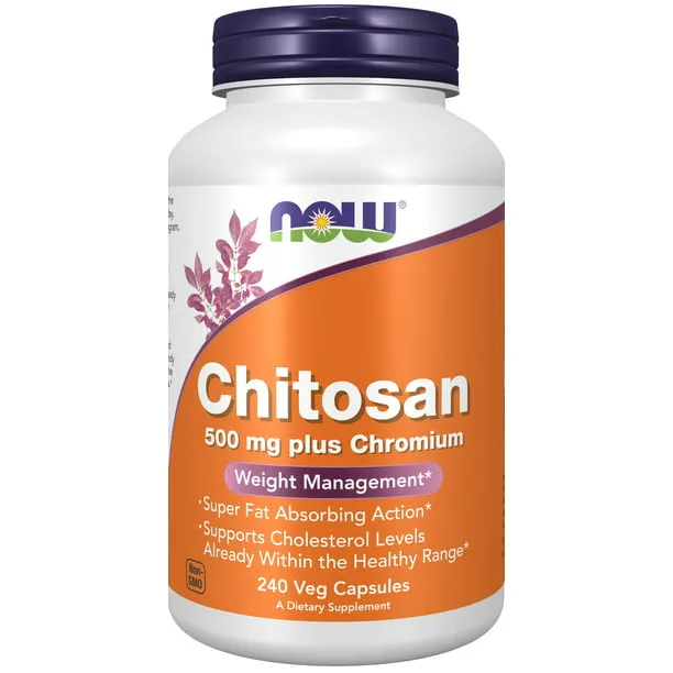 Now Foods Chitosan 500 mg plus Chromium