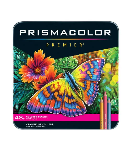 Prismacolor Premier Colored Pencils, Assorted Colors, 48/Box (3598T)