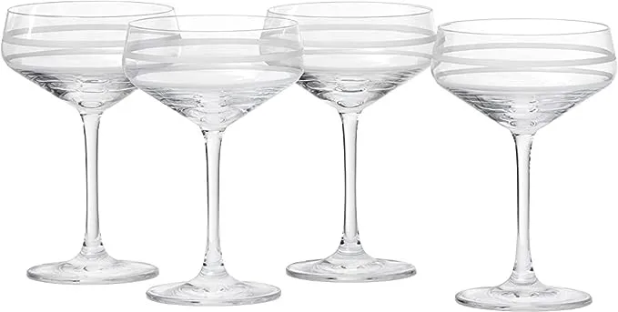 CraftHouse by Fortessa Tritan Crystal 8.8 Ounce SZ Coupe Cocktail Glass, Set of 4