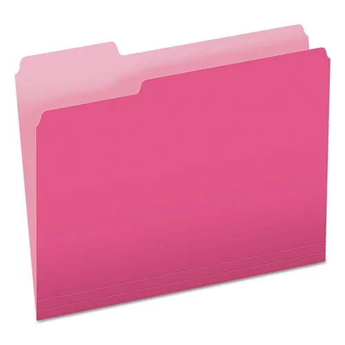 Pendaflex Colored File Folders 1/3-Cut