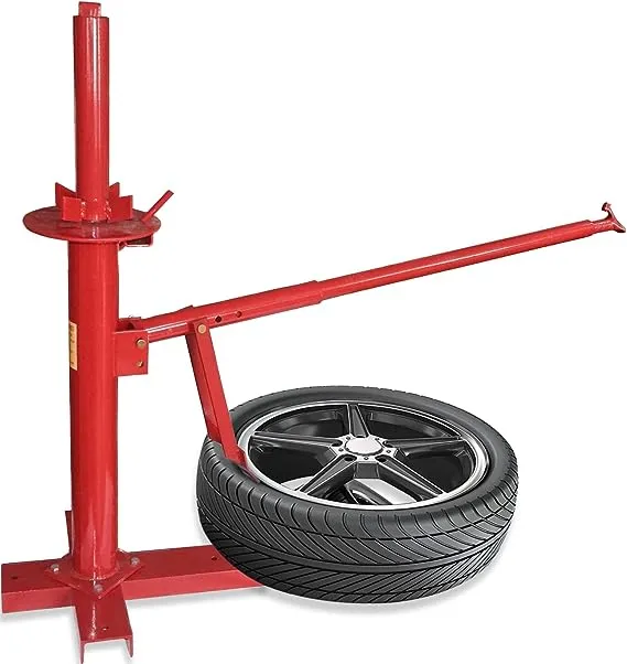 HTTMT- Portable Tire Changer Changing Machine Car Truck Motorcycle Manual Bead Breaker Weights Remover Lift Stands Transmission [P/N: US-ET-TOOL004-RED1]