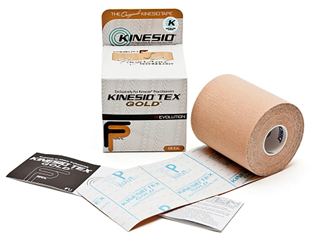 Kinesio Tex Gold FP Tape, 3" x 5.5 yds, Beige