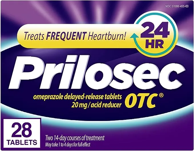 Prilosec OTC Acid Reducer Tablets