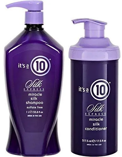 It's a 10 Ten Miracle Silk Express DUO: Shampoo 33.8 Oz & Conditioner 17.5 Oz 