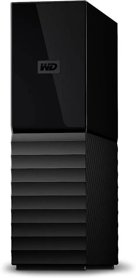 WD 14TB My Book Desktop External Hard Drive, USB 3.0, External HDD with Password Protection and Backup Software - WDBBGB0140HBK-NESN