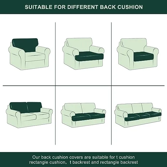 Chun Yi Stretch Couch T Cushion Cover