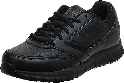 Skechers Men's Nampa Food Service Shoe, Black, 9.5 WideSkechers Men's Nampa Food Service Shoe, Black, 9.5 Wide