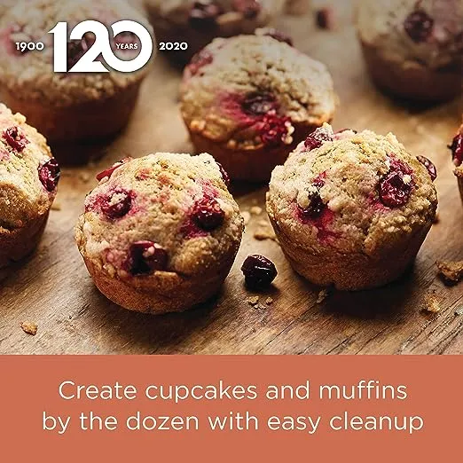 Farberware Nonstick 12 Cup Muffin Pan Heavy Duty Construction