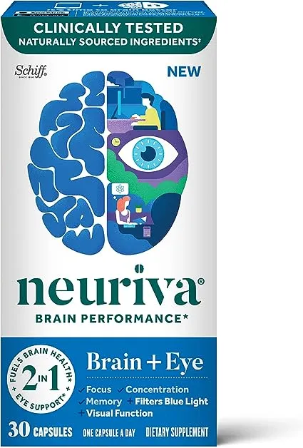 Neuriva Brain Performance, Brain + Eye, Capsules