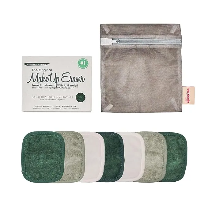 The Original Makeup Eraser Neutrals 7-Day Set Reusable Makeup Wipes