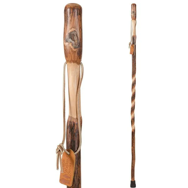 Brazos Twisted Hickory Walking Stick