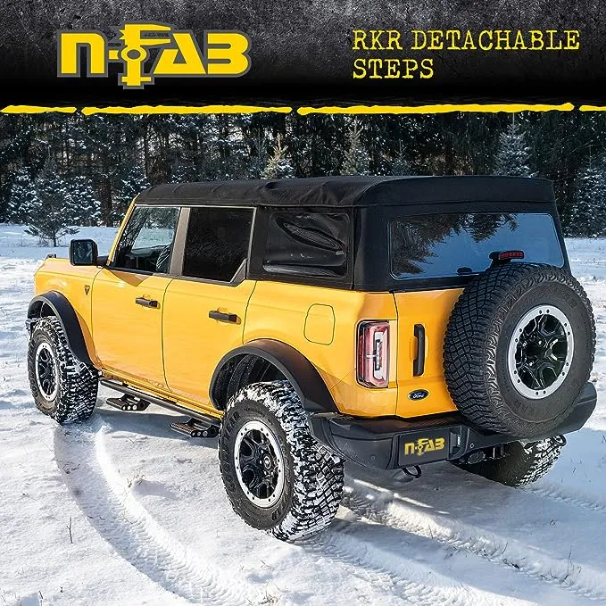 N-Fab RKR Rails for Toyota Tacoma