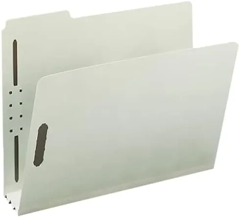 Smead Recycled Pressboard Fastener Folders