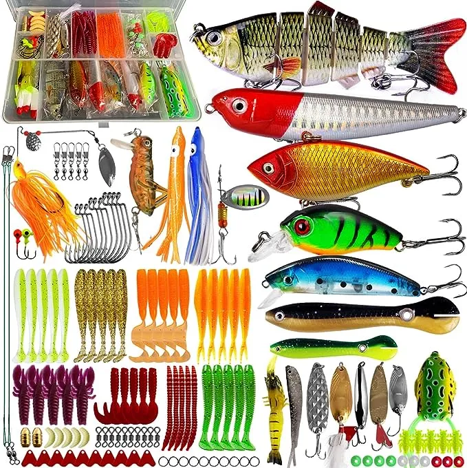 Fishing LURES Baits Kit Set