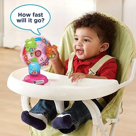 VTech Lil' Critters Spin and Discover Ferris Wheels, Pink (Amazon Exclusive)