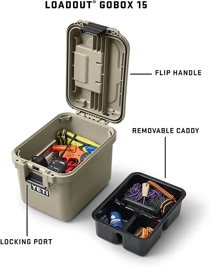 YETI Loadout GoBox 15 Gear Case