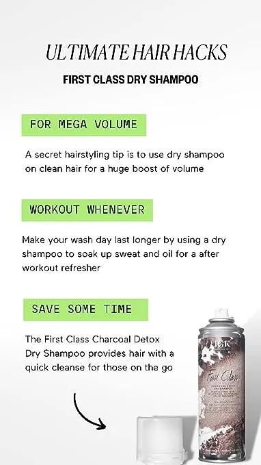 IGK First Class Charcoal Detox Dry Shampoo