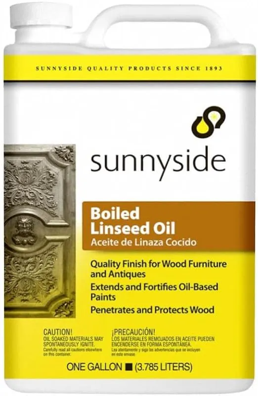 Sunnyside Corporation 873G1 Pure Raw Linseed Oil, Gallon