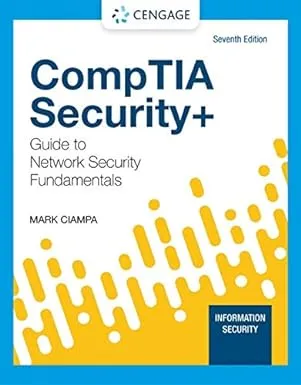 CompTIA Security+ Guide to Network Security Fundamentals (MindTap Course List) 