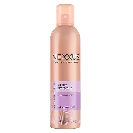 2 New Nexxus Air Lift Dry Texture Finishing Spray, For All Hair Types, 5 Oz each