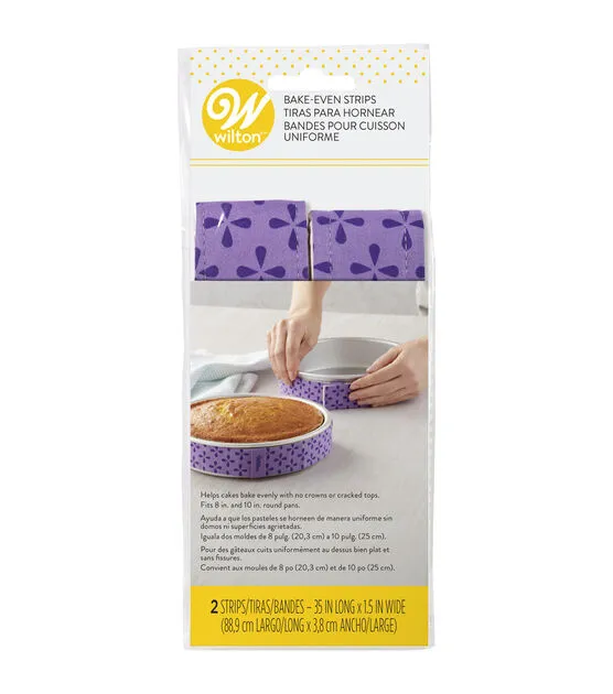 Wilton Bake Even Cake Strips